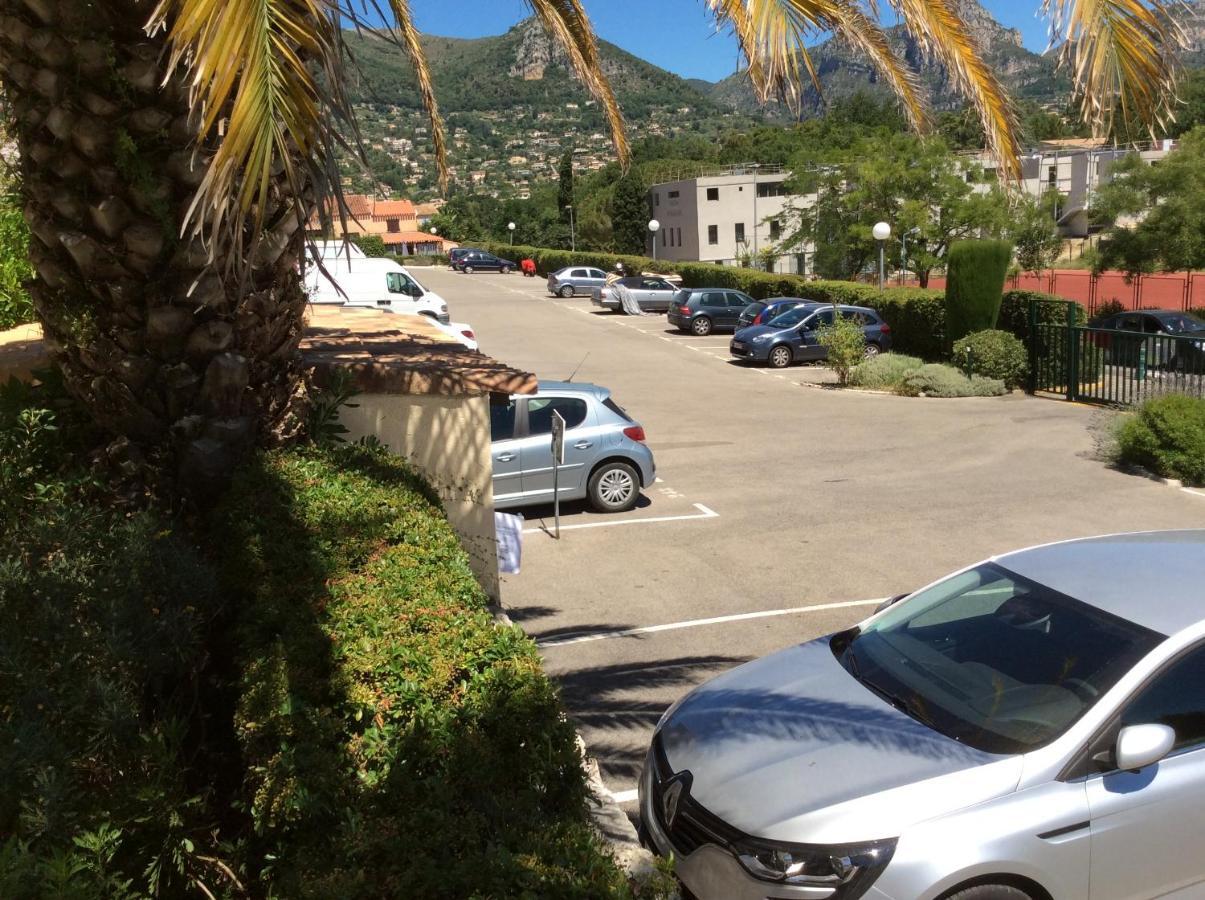 Au Calme Dans Hameau Fleuri Joli Studio 3 Pers Piscine Parking Wi-Fi Vence Exterior foto